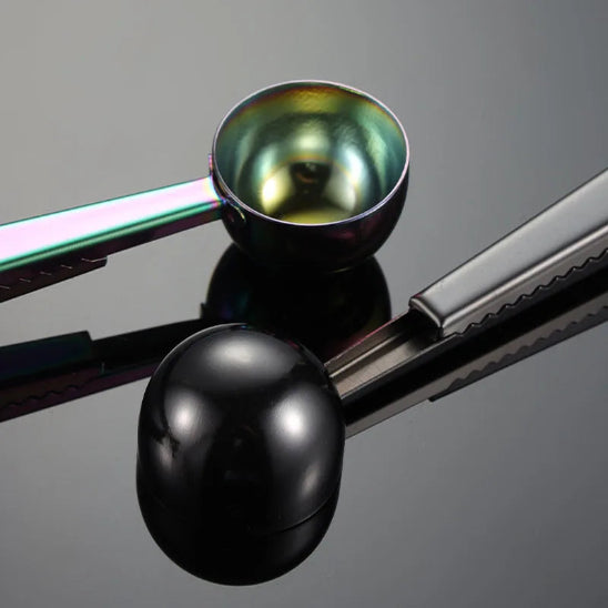 2 cuillere doseuse multicolore noir