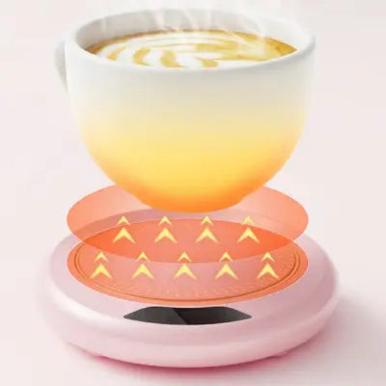 chauffe tasse usb rose demonstration
