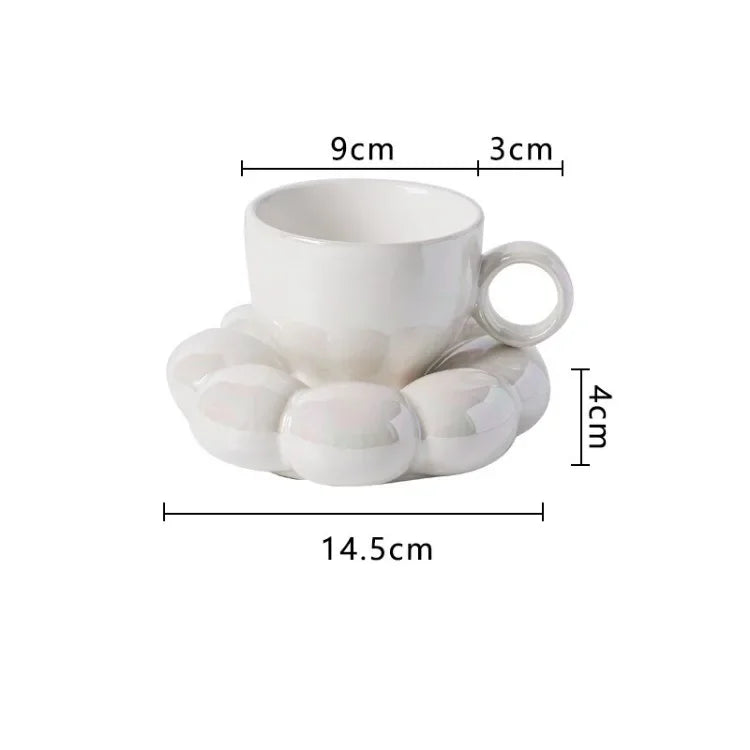 tasse cafe blanc perle mesure