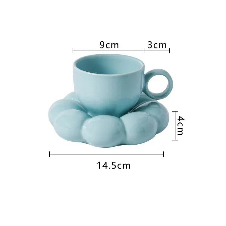 tasse cafe bleu mesure