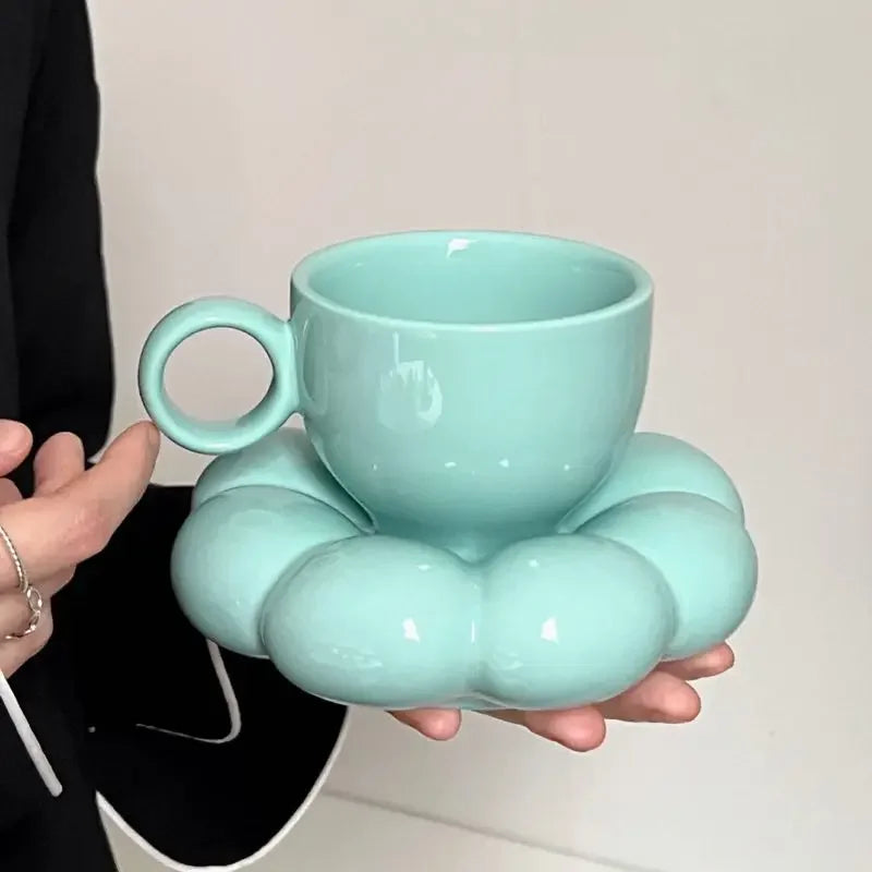 tasse cafe bleu