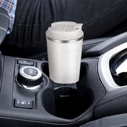 mug thermos blanc fermer porte verre voiture