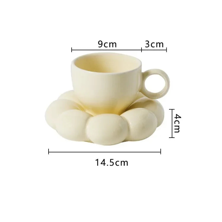 tasse cafe jaune mesure