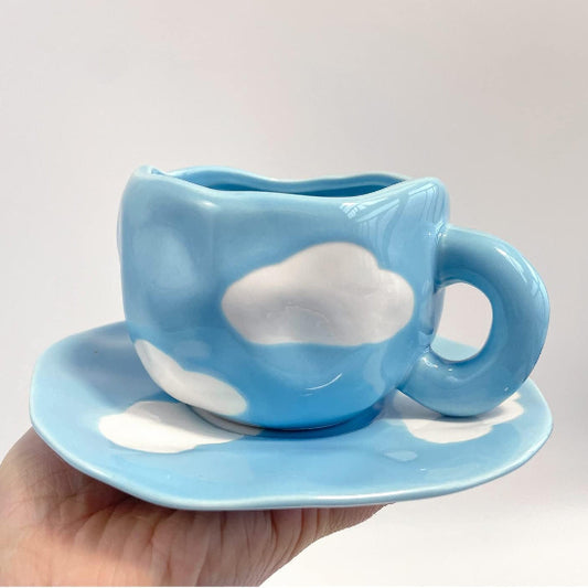 tasse cafe nuages