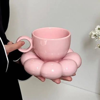 tasse cafe rose