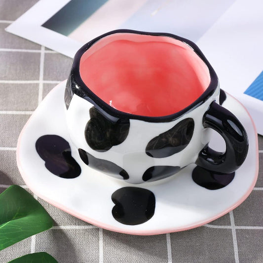 tasse cafe vache