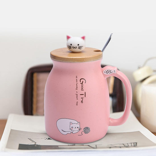tasse the rose chat kawaii