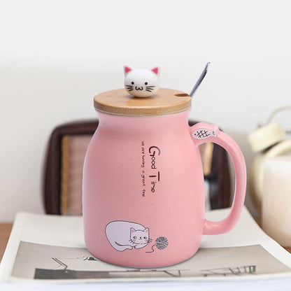 tasse the rose chat kawaii